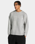 Knit Sweater "Grau Meliert"