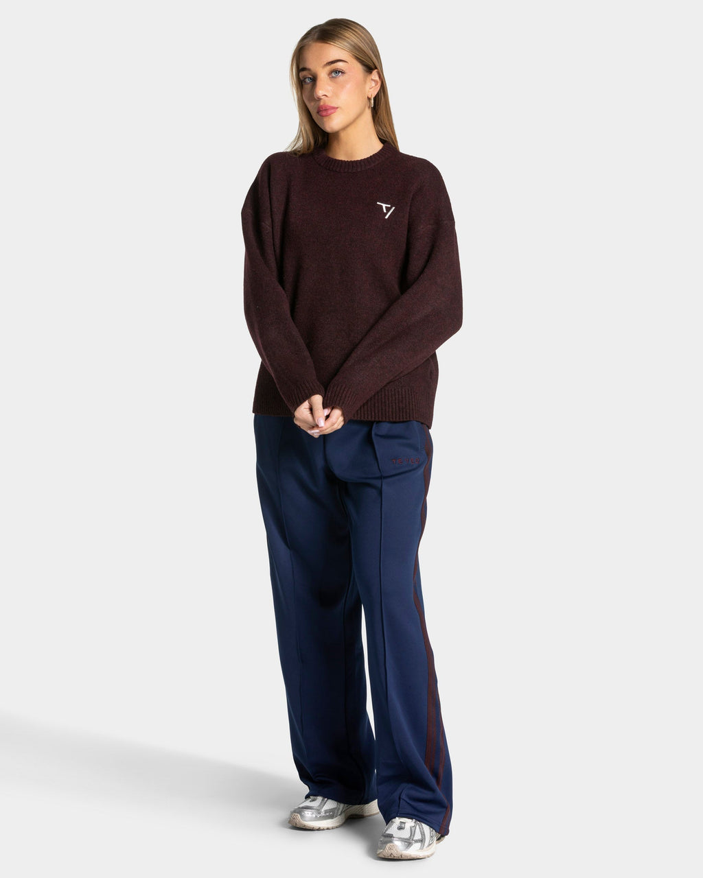 Knit Sweater "Merlot"