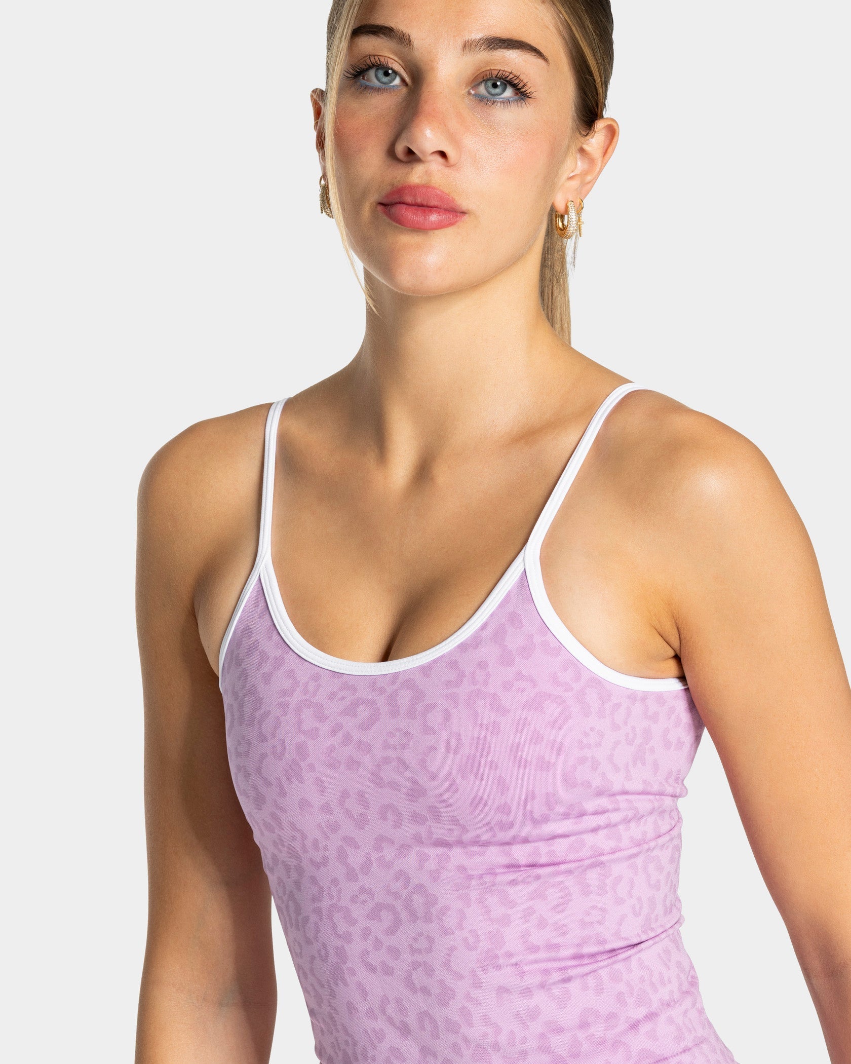 Contrastline Cami Top "Leo Orchid"