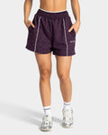Contrastline Oversized Shorts "Leo Blackberry"