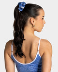 Contrastline Scrunchies (2er-Pack) "Leo - Azure"