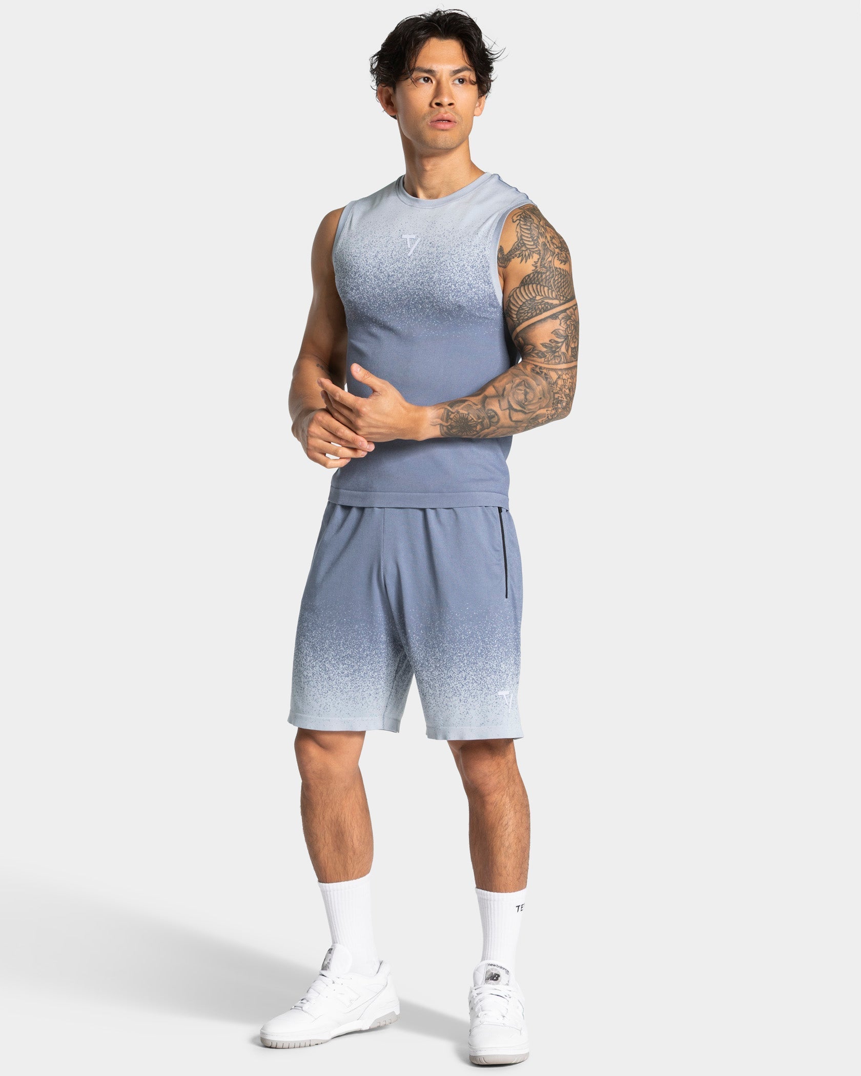 Lift Seamless Tank "Stahlblau"