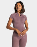 Lift Zip Shortsleeve "Mauve"