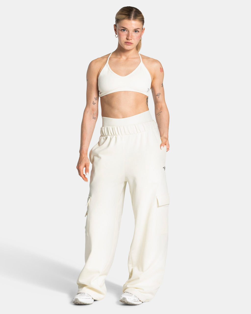 Lift Wide Leg Cargo Jogger "Cloud"