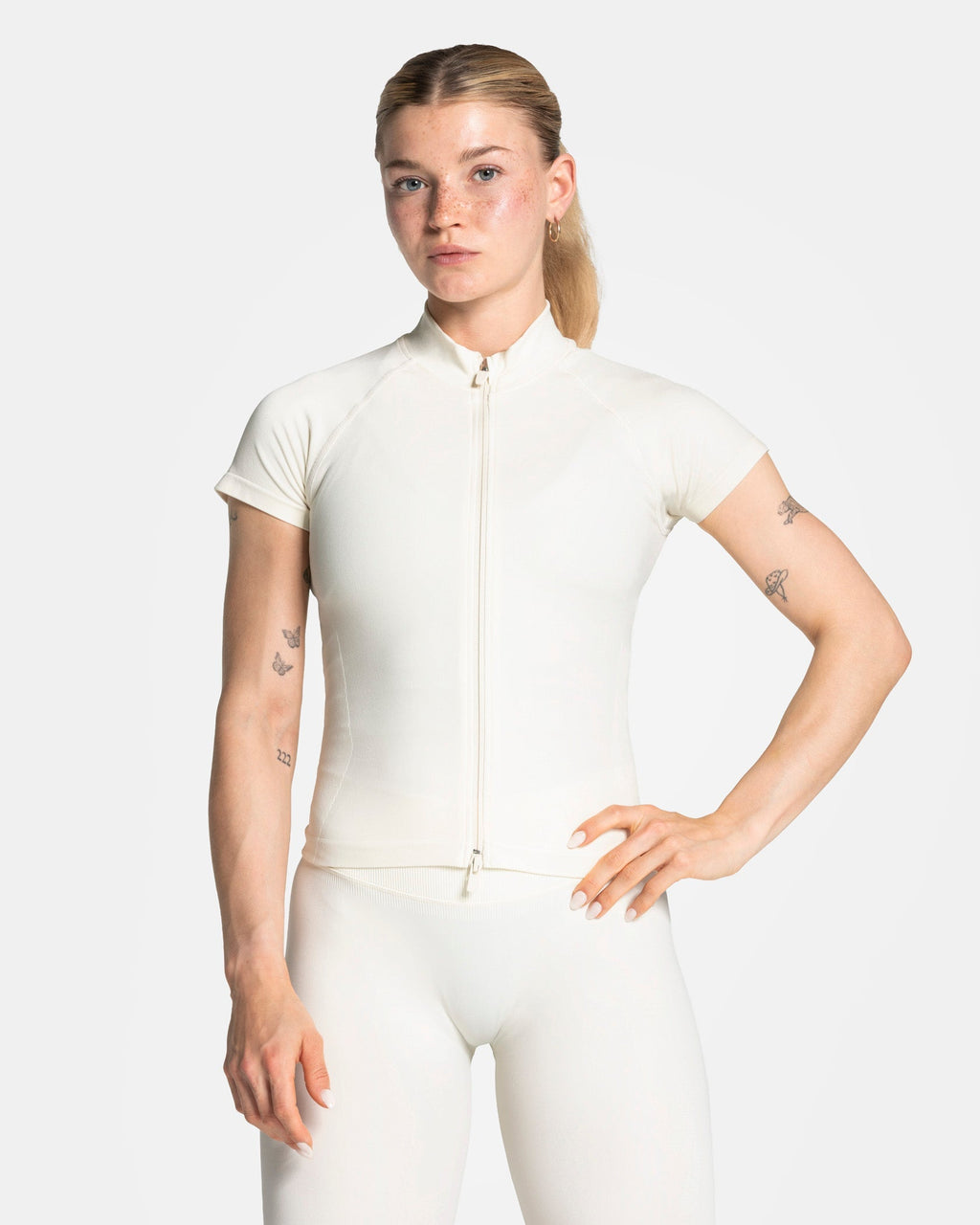 Lift Zip Shortsleeve "Cloud"