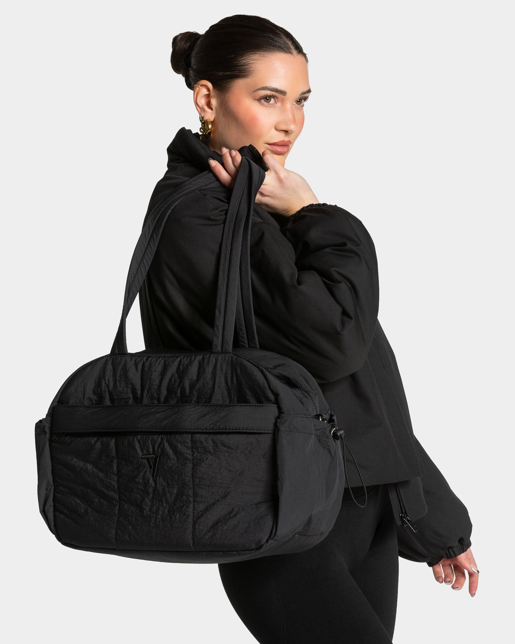 Lift Puffy Gym Bag "Schwarz"