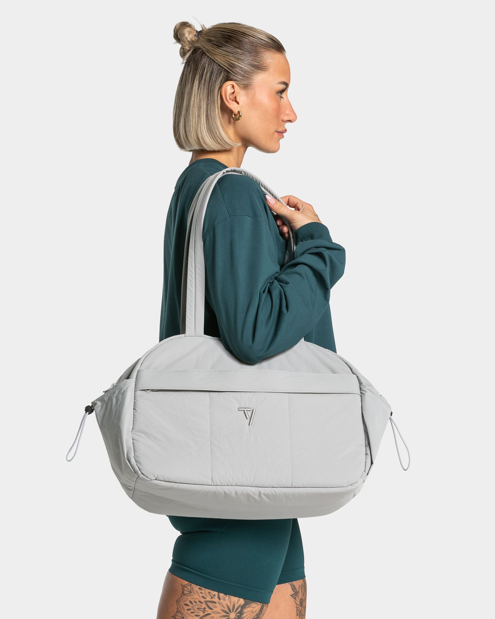Lift Puffy Gym Bag "Hellgrau"