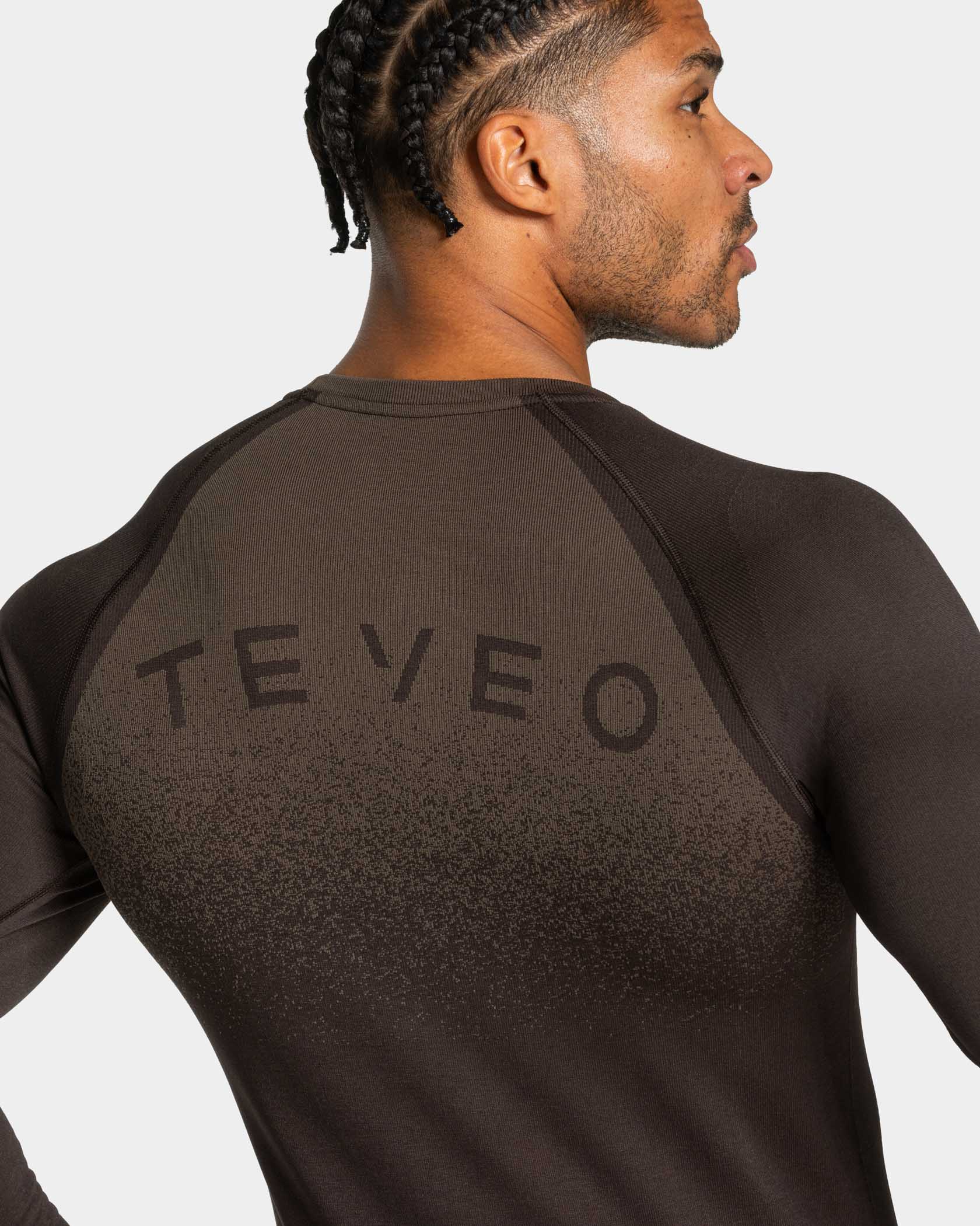 Lift Seamless Longsleeve "Dark Chocolate"