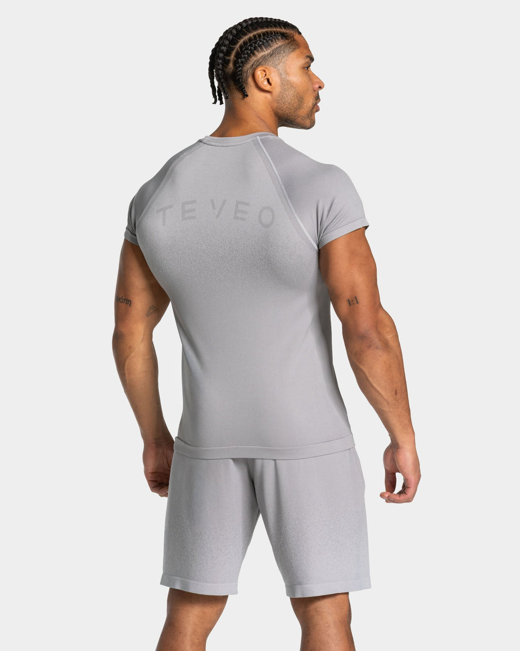 Lift Seamless T-Shirt "Hellgrau"