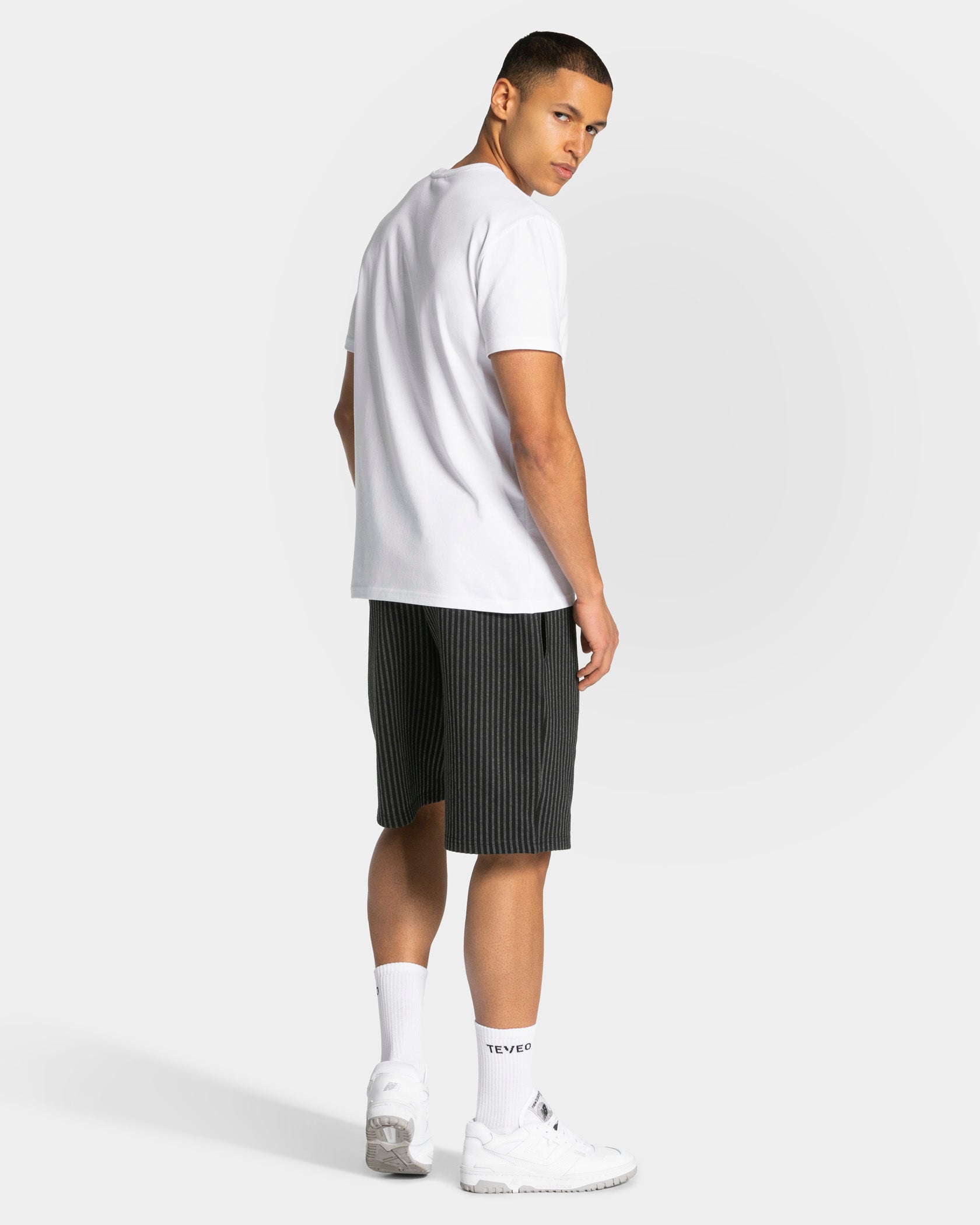 Lift Shorts "Anthrazit Stripe"