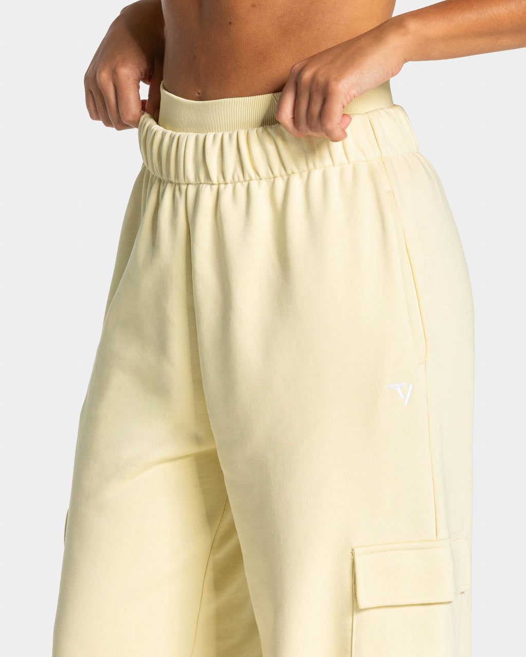 Lift Wide Leg Cargo Jogger "Butter Yellow"