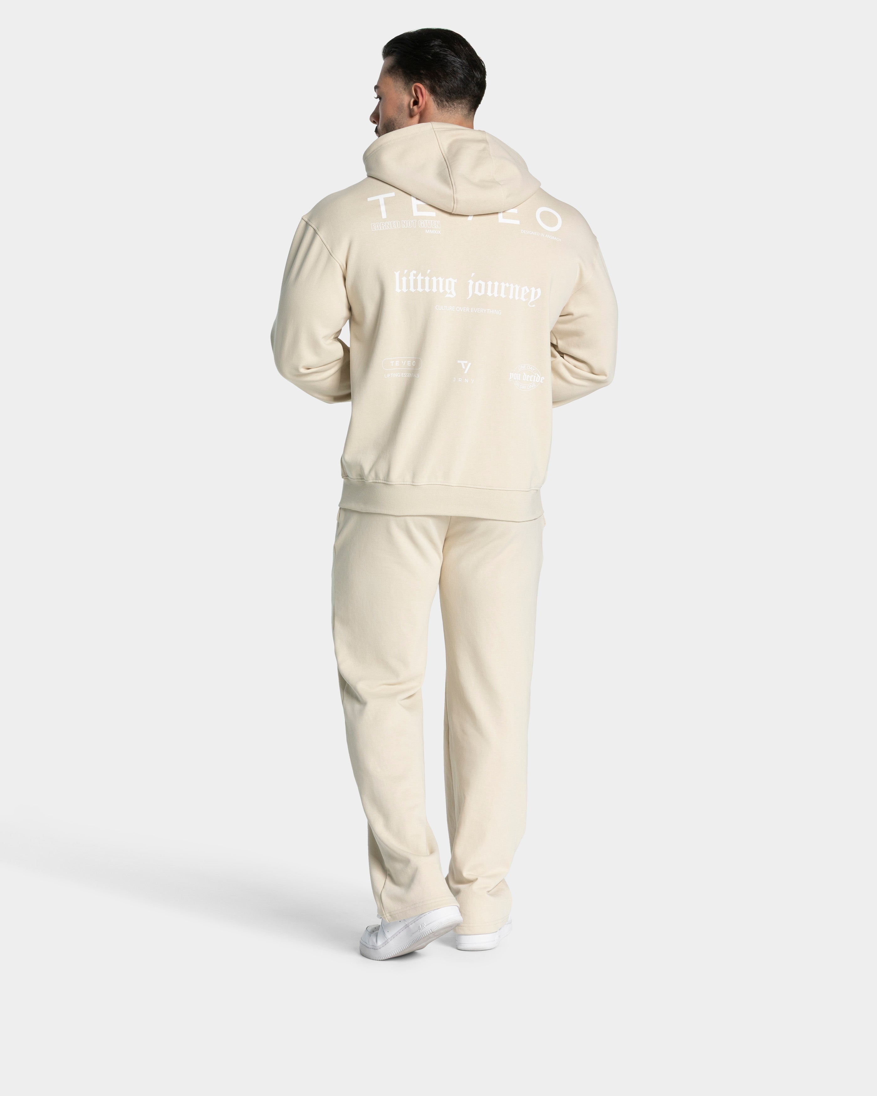 Lifting Journey Straight Leg Jogger "Cream"