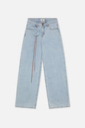 Marine Light Blue Pants