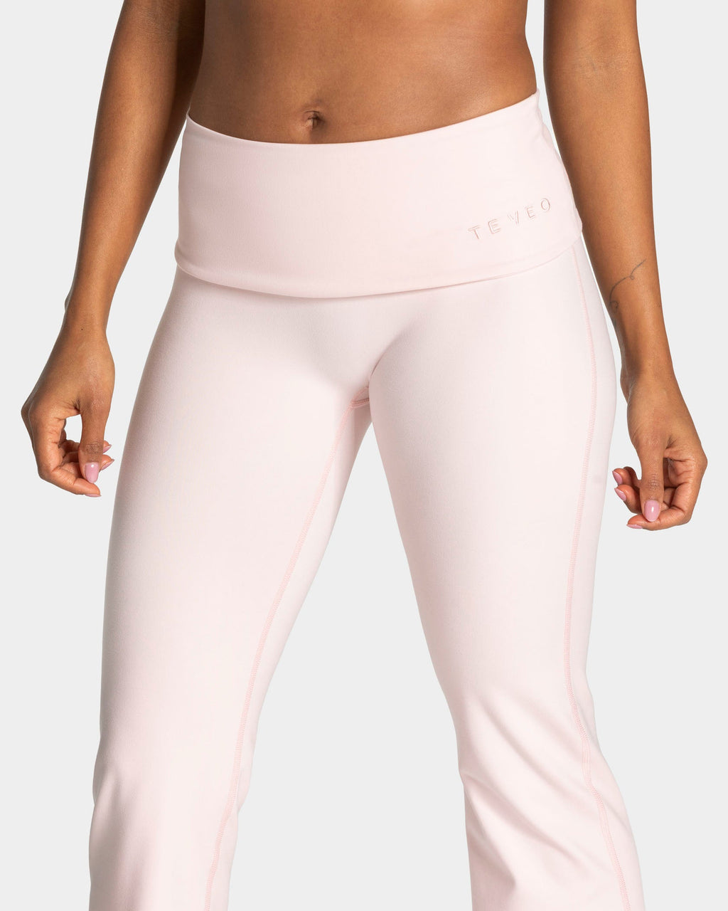 Mellow Fold Over Flared Leggings Tall "Blossom"