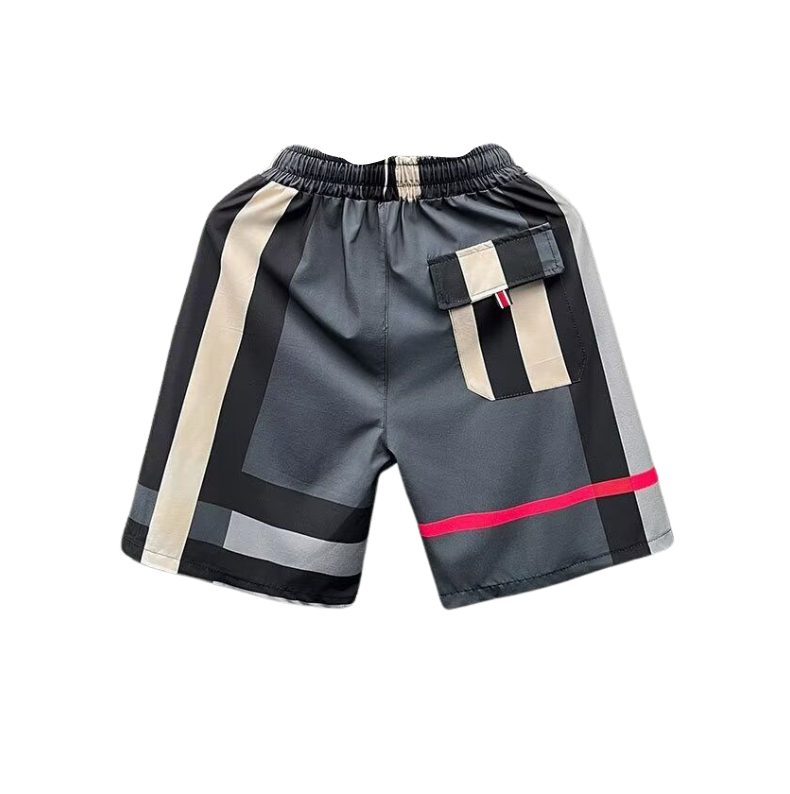 CHEQUERED | SHORTS NAVY
