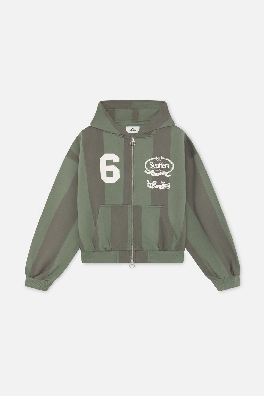 Picadilly Green Zipper