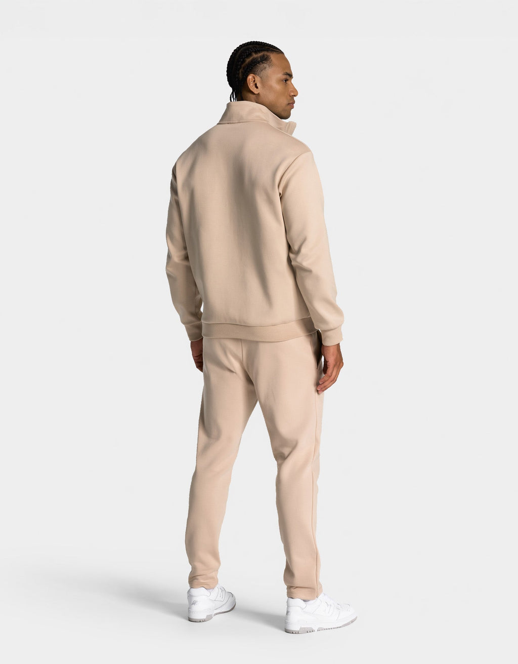 Prime Half Zip Sweater "Beige"
