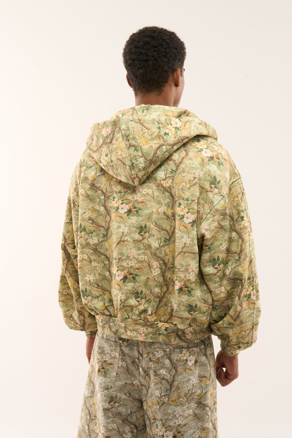 Real Flower Zipper