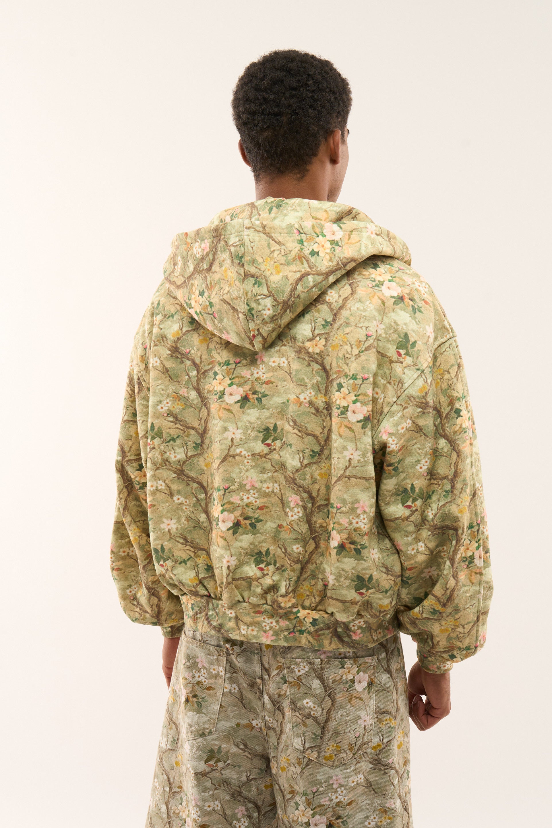 Real Flower Zipper