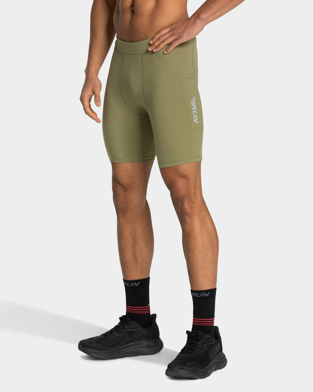 RUN Half Tight 7 Inch "Olive"