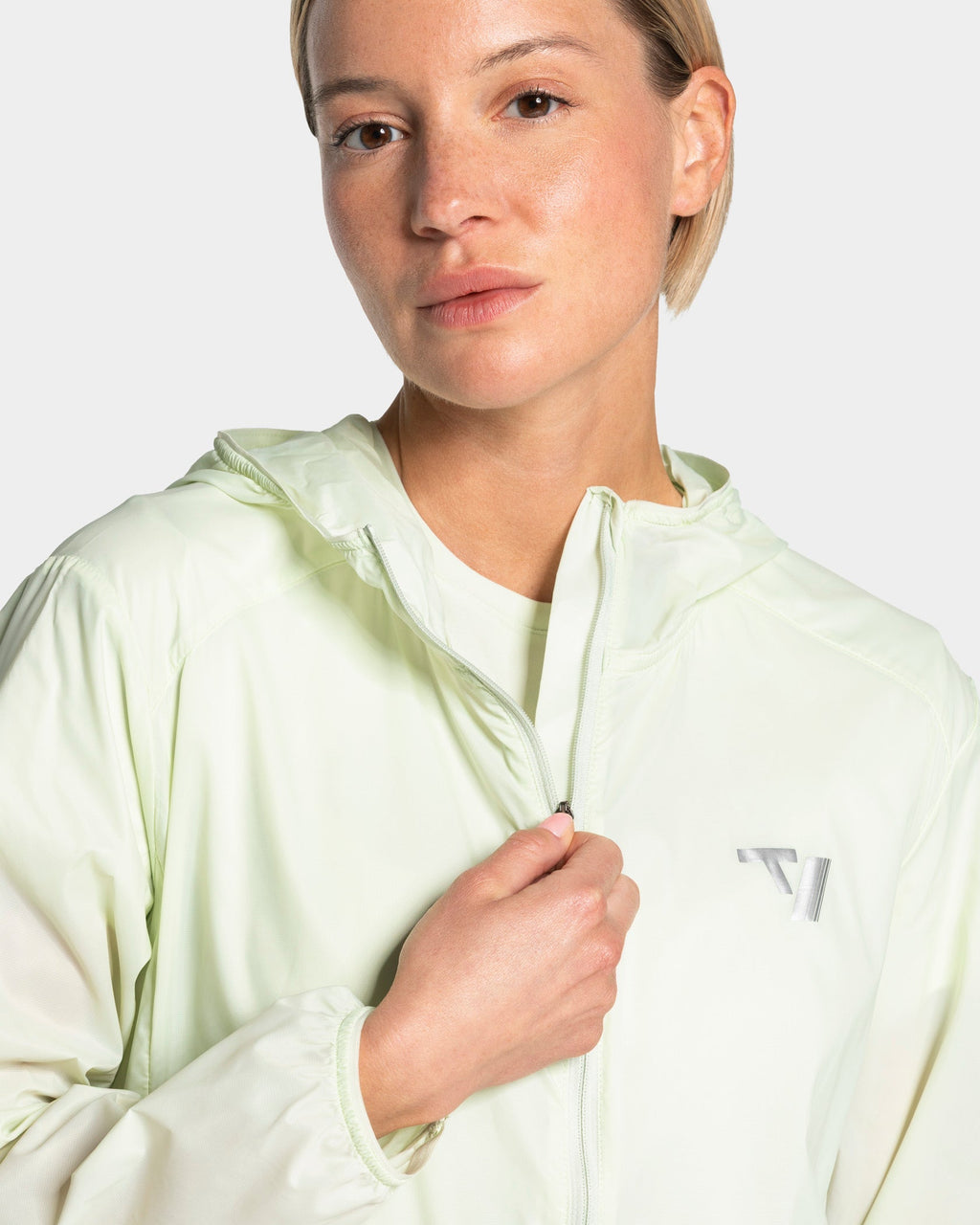 RUN Lightweight Zip Jacke "Ice Mint"