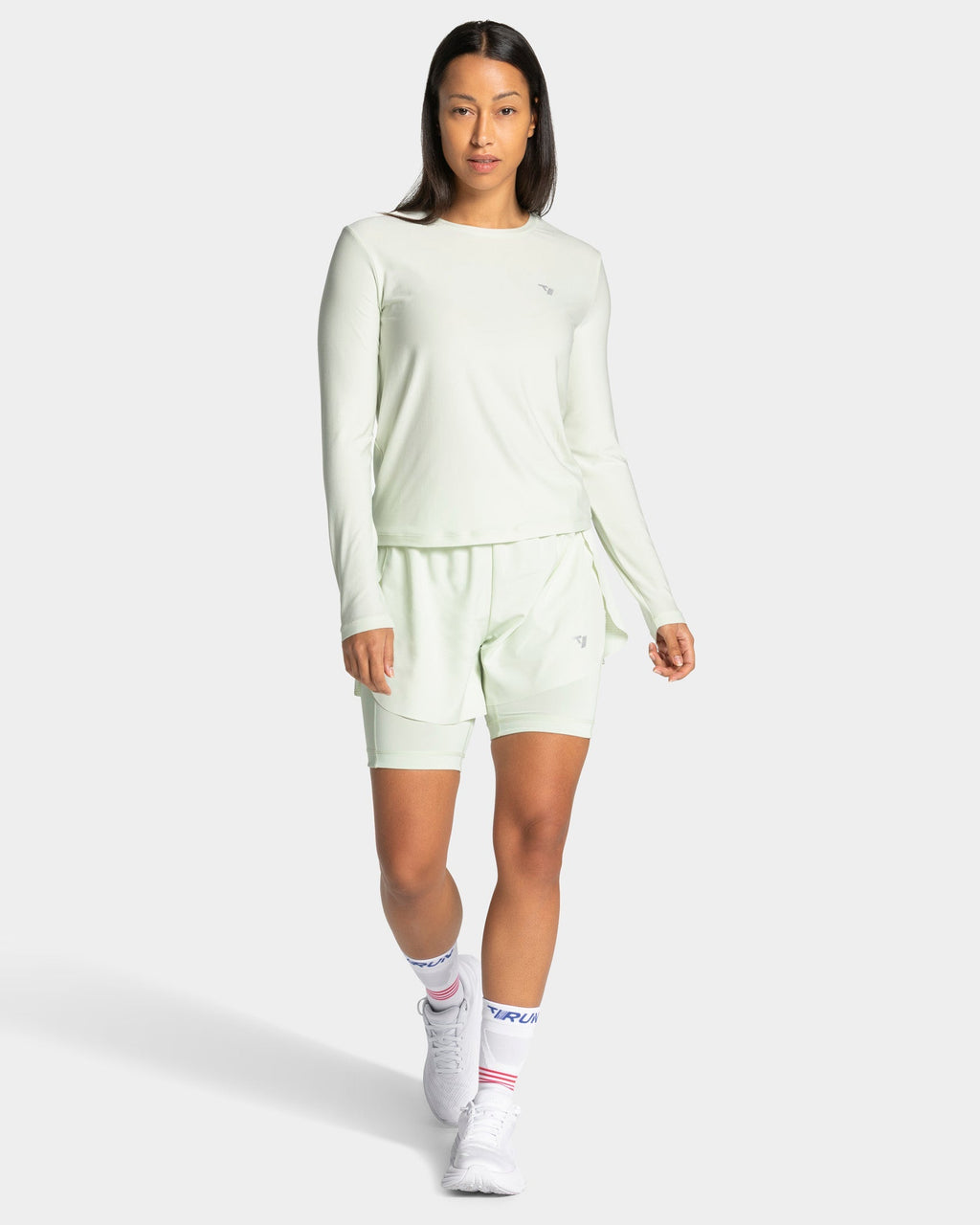 RUN Longsleeve "Ice Mint"