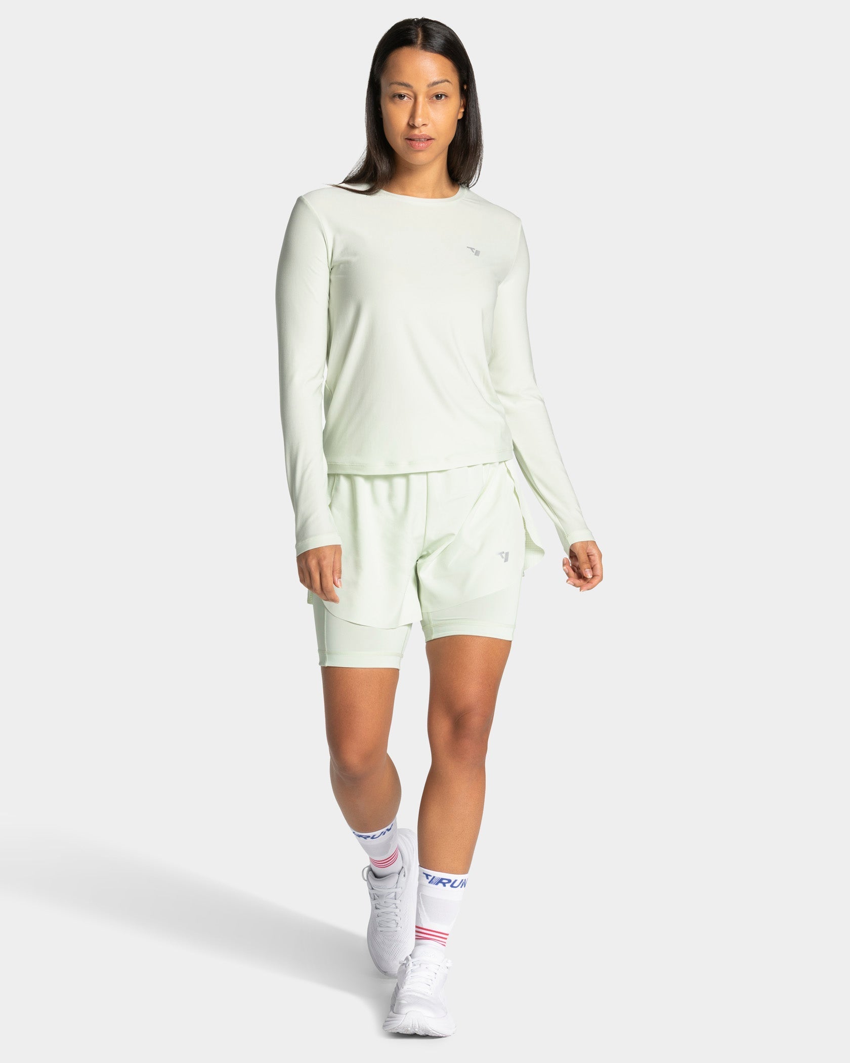 RUN Longsleeve "Ice Mint"