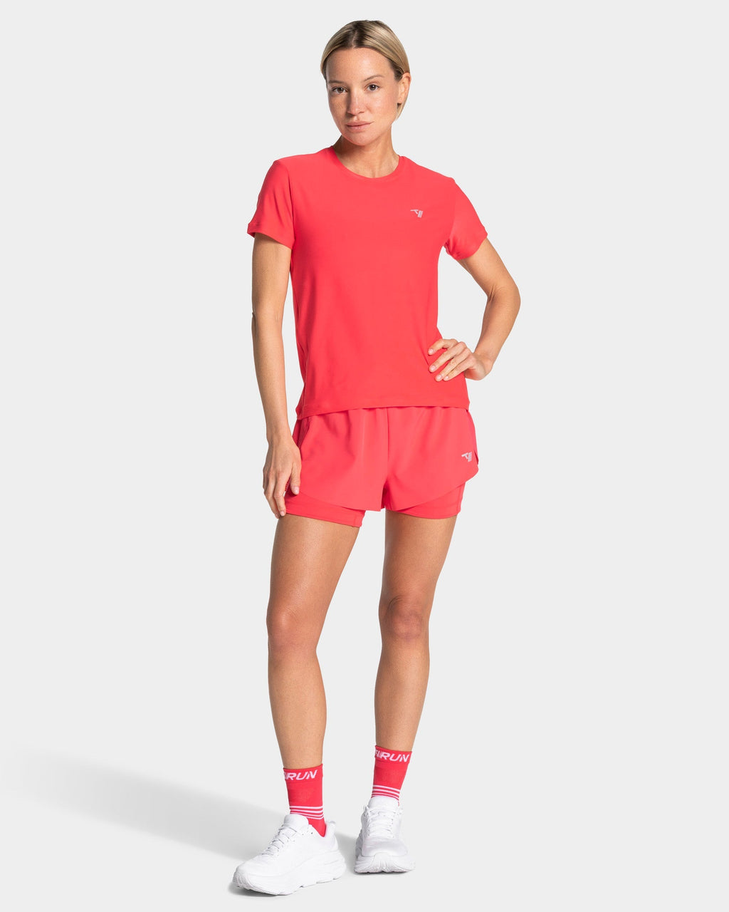 RUN 2in1 Shorts 5 Inch "Melon"