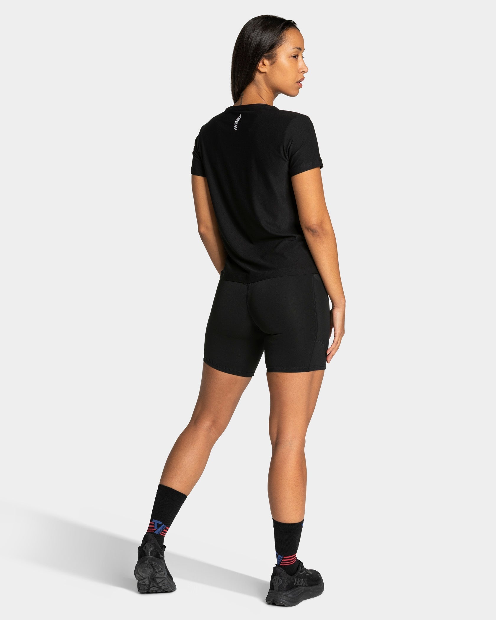 RUN T-Shirt "Schwarz"