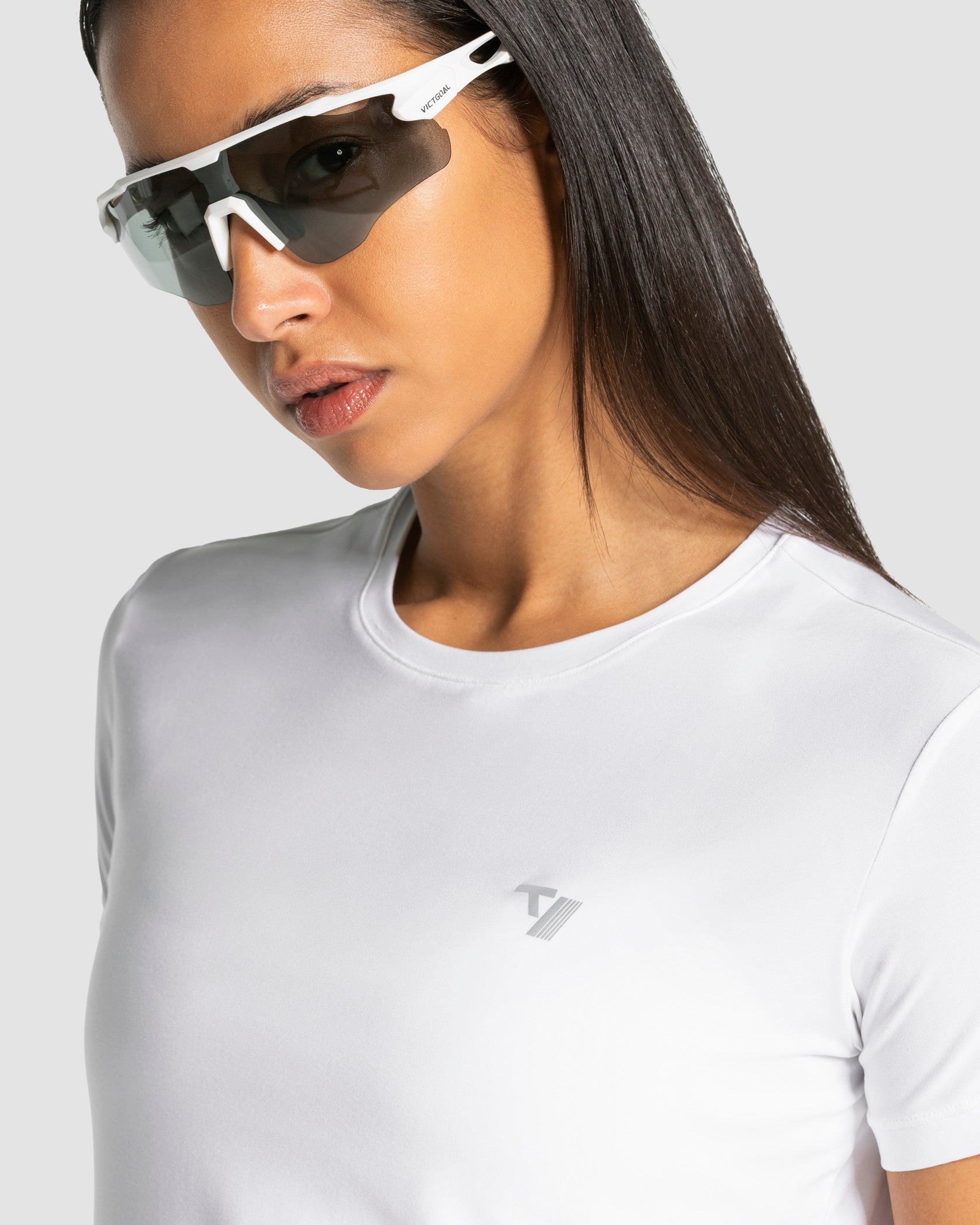RUN T-Shirt "Weiß"