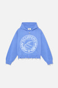 CLG Blue Knit Zipper