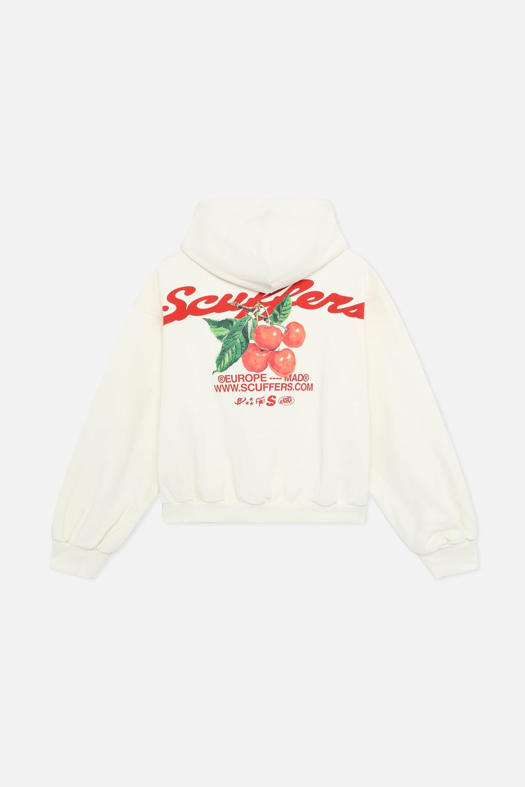 Tropical Ecru Hoodie