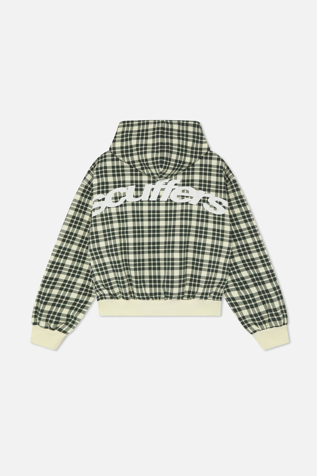 Scff Green Checks Zipper