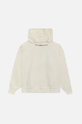 Deslited Hoodie Ecru