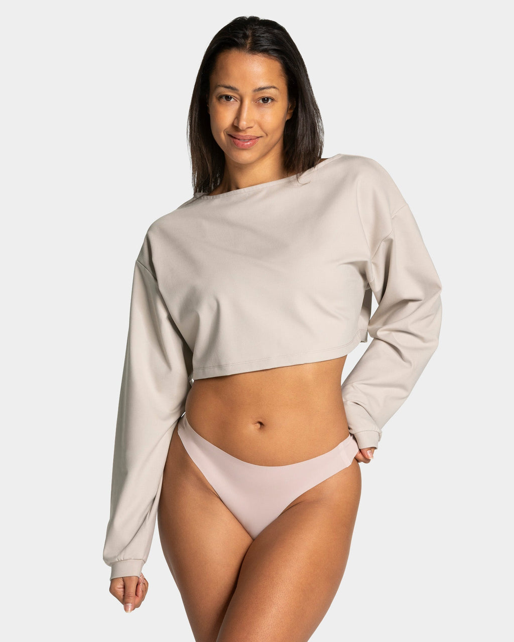 Seamless Ultralight Tanga (5er-Pack) "Greige"