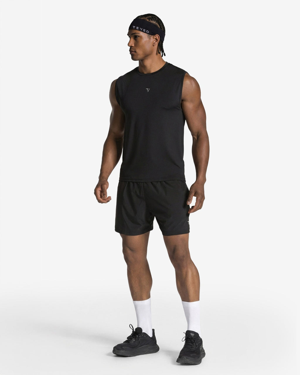 END Running 2in1 Shorts "Schwarz"