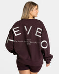 Signature Oversized Sweater "Merlot"
