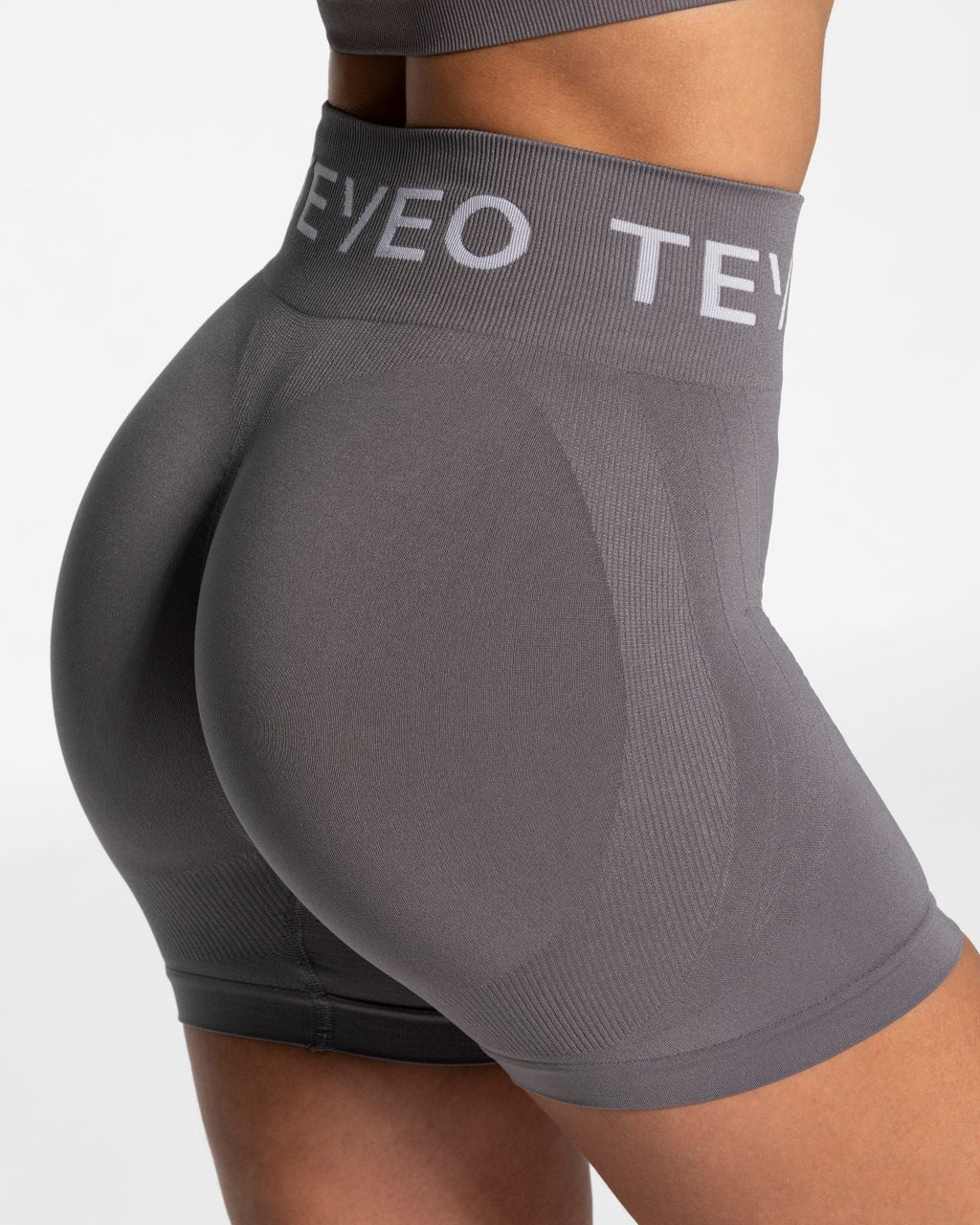 Signature Scrunch Shorts "Graphit"
