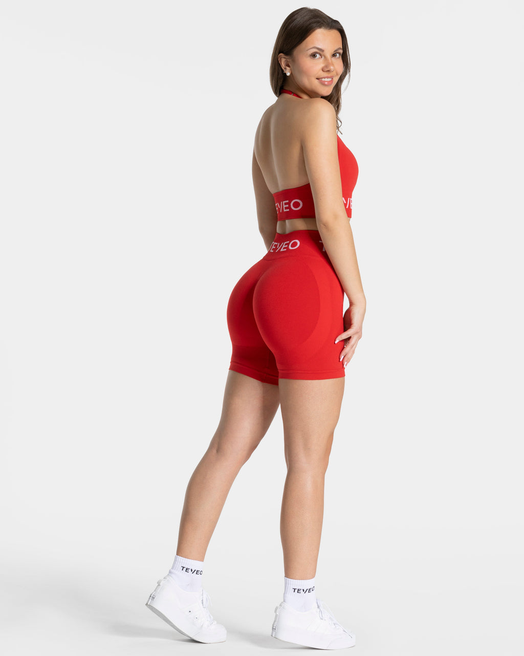 Signature Covert Scrunch Shorts "Rot"