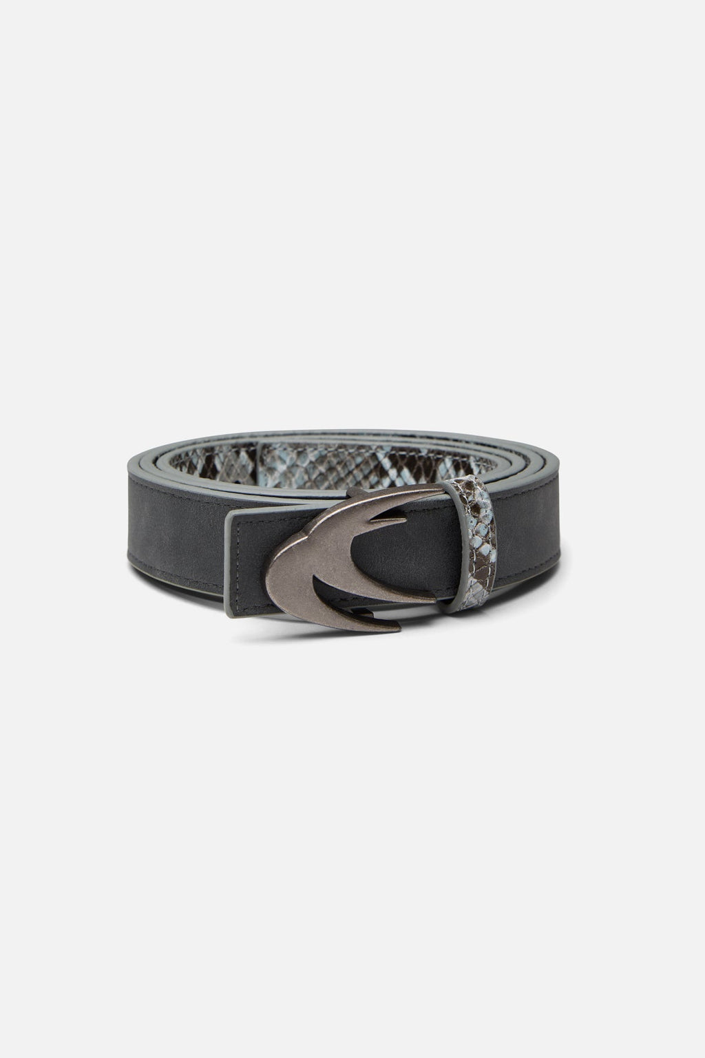 Snake White Belt
