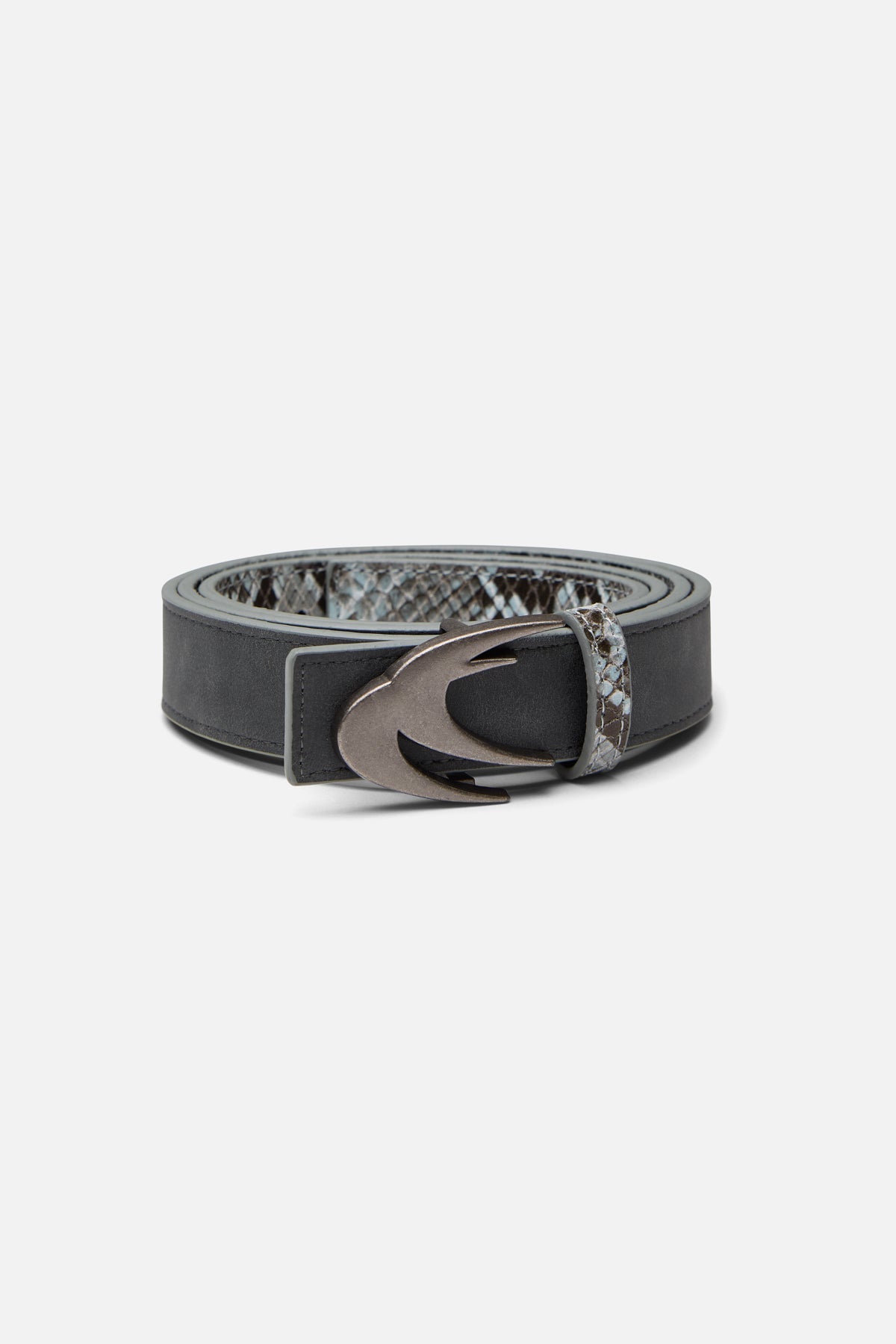 Snake White Belt