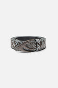 Snake White Belt