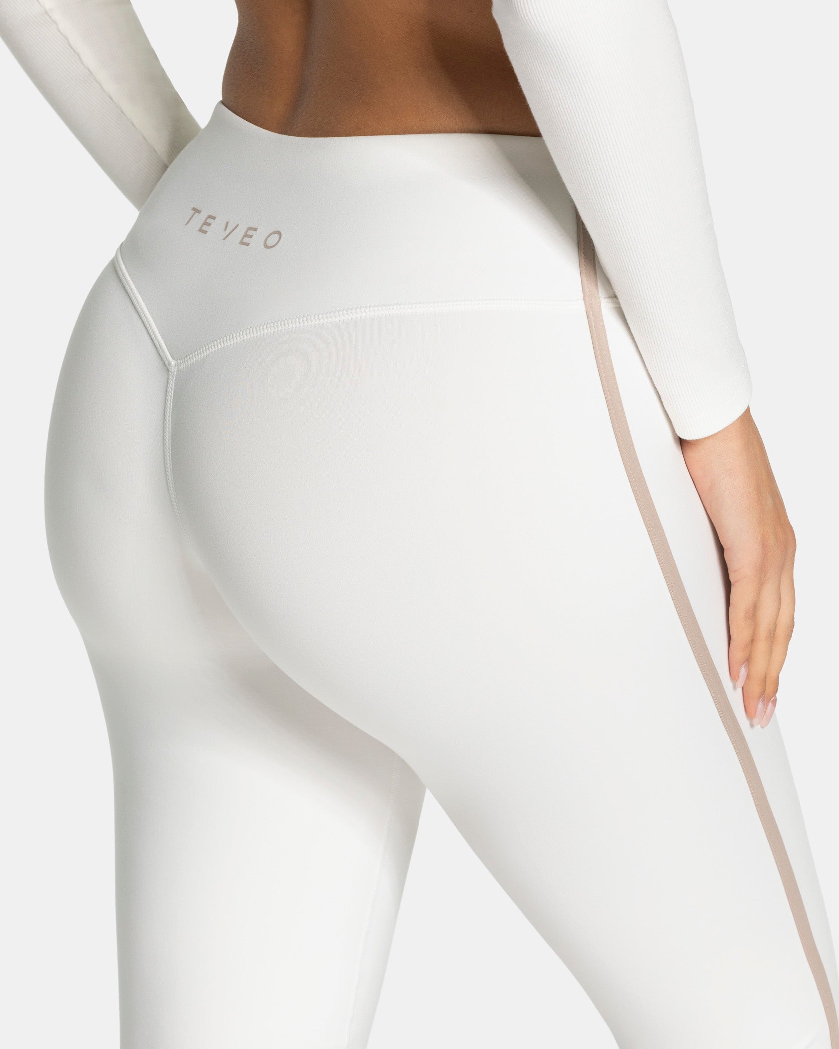 Soft Flared Leggings Regular "Off White"