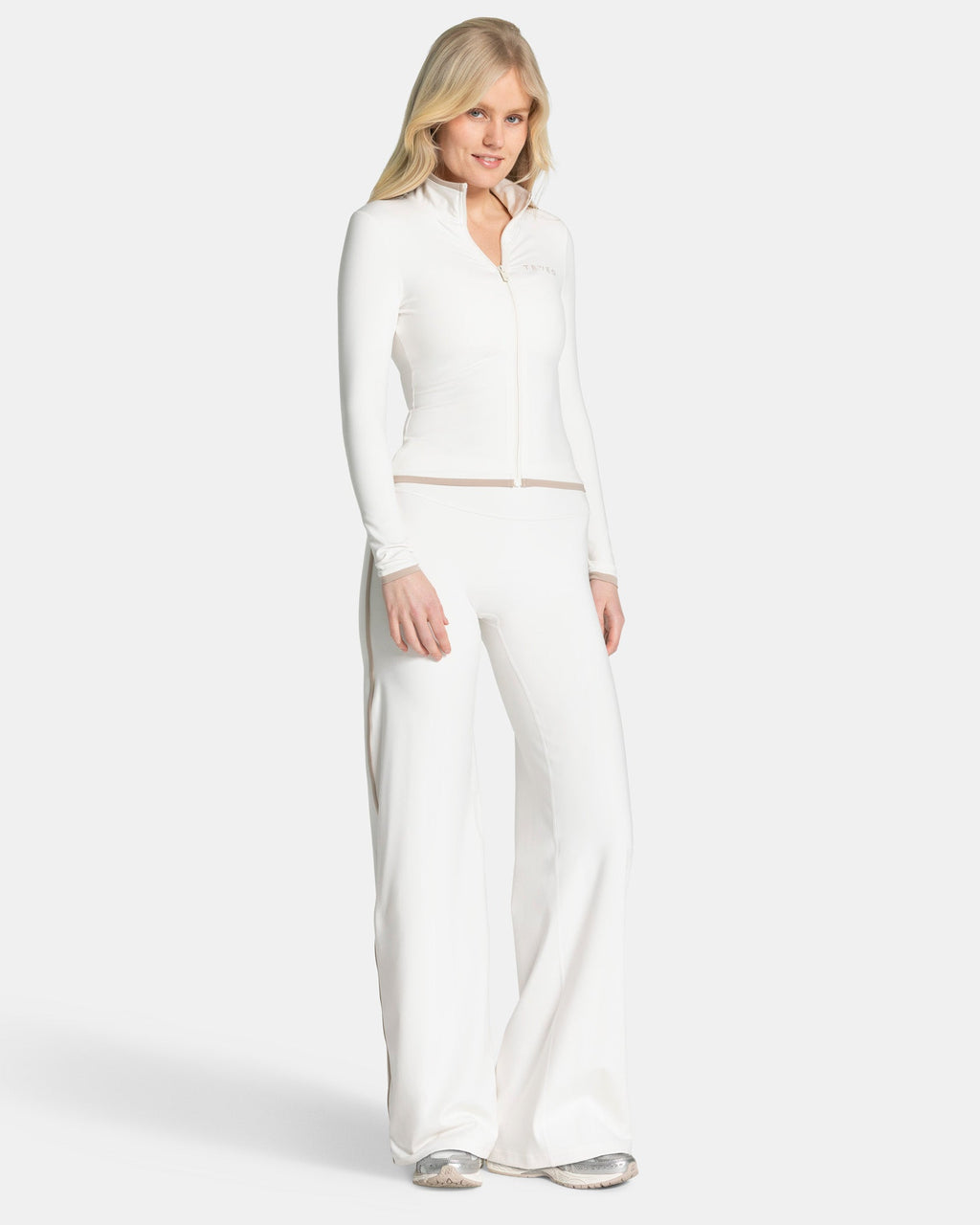 Soft Shaping Zip Jacke "Off White"