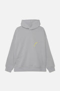 Stitching Hoodie Grey