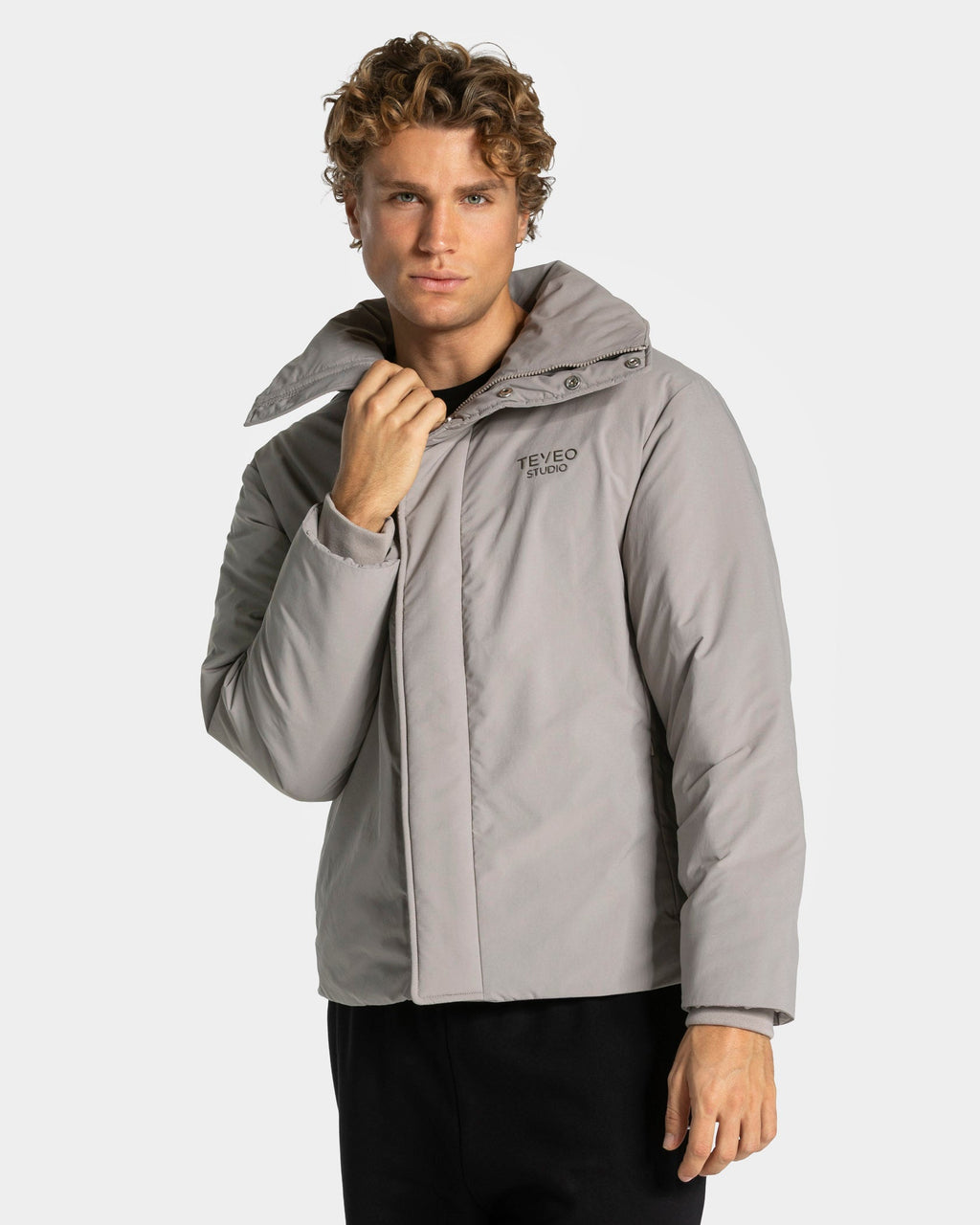 Studio Puffer Jacke "Smoke"