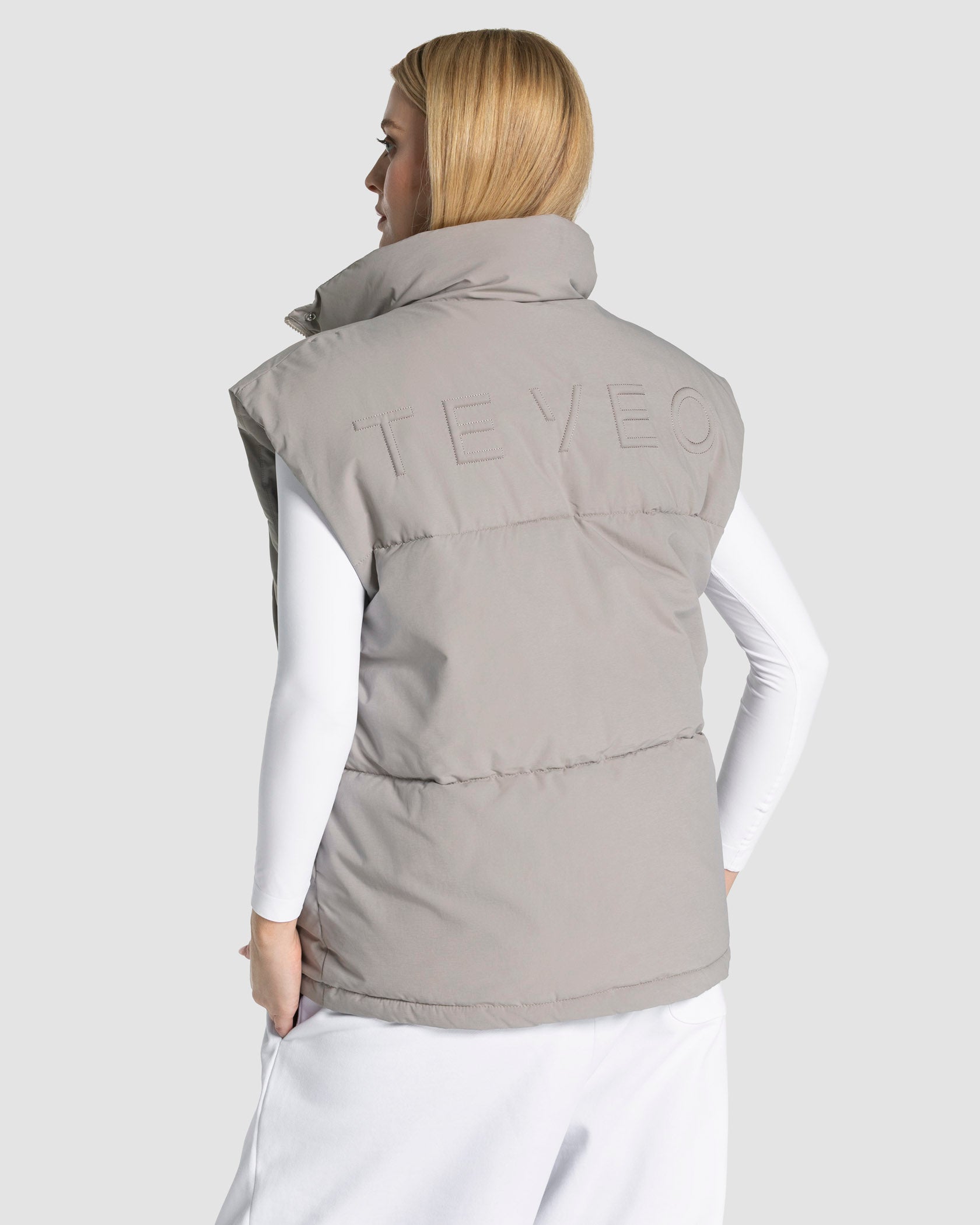 Studio Puffer Weste "Smoke"