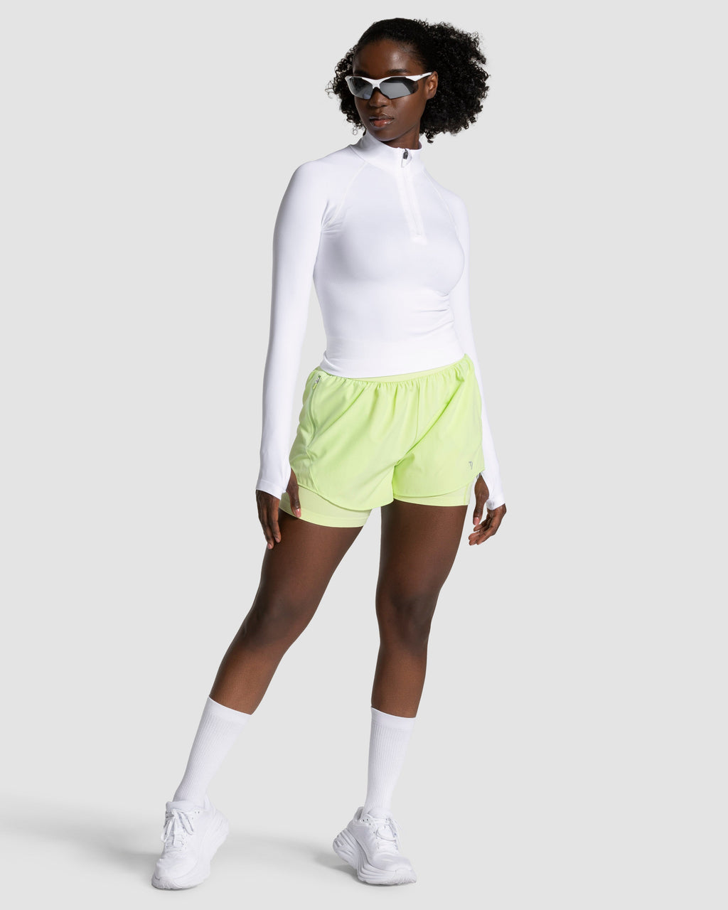 END Running 2in1 Shorts "Limelight"