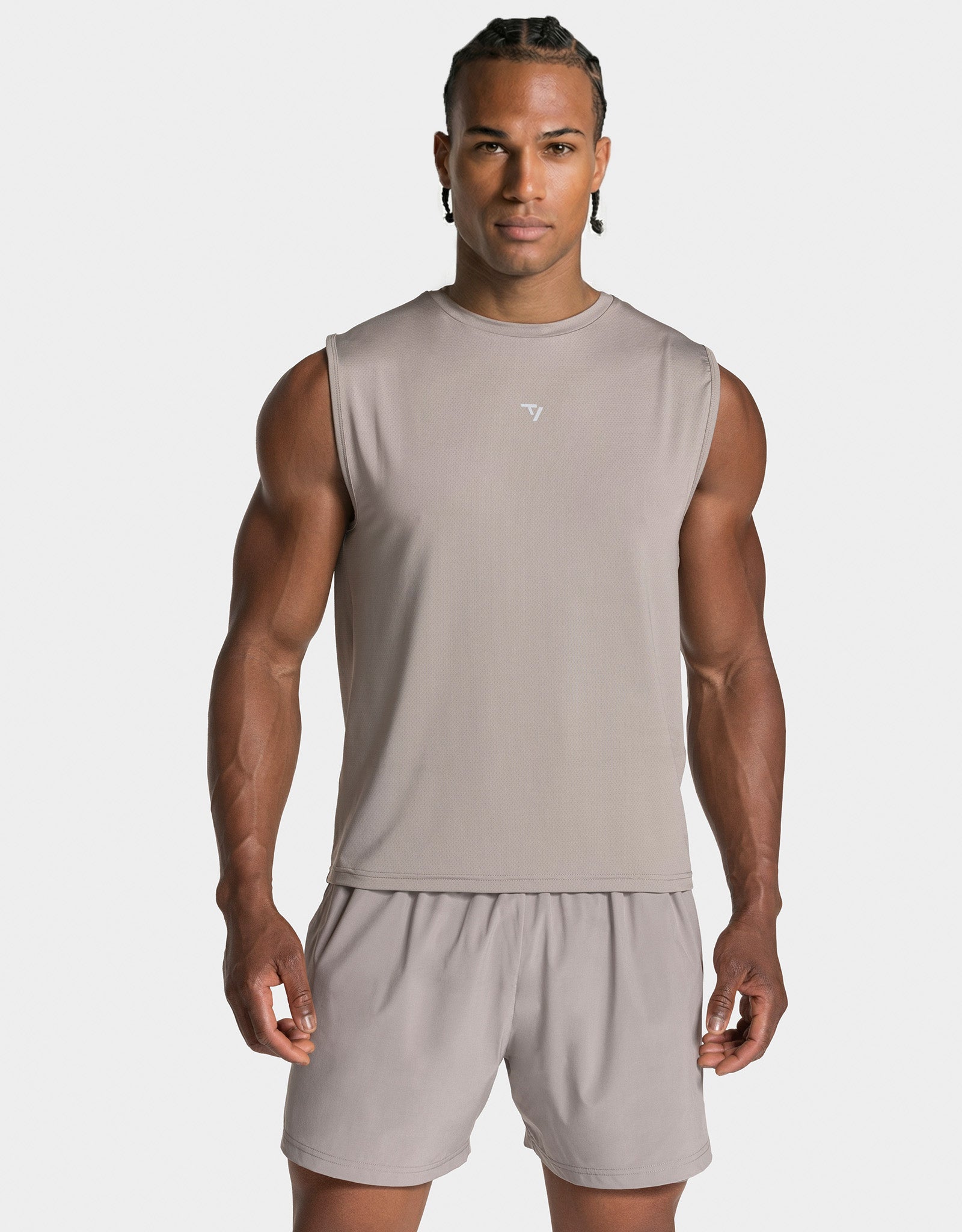 END Running Tanktop "Smoke"