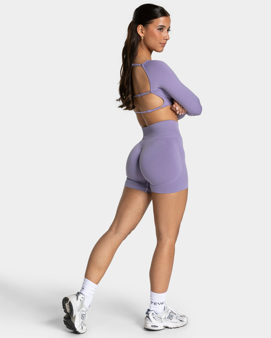 Femme Sculpt Scrunch Shorts "Lavendel"